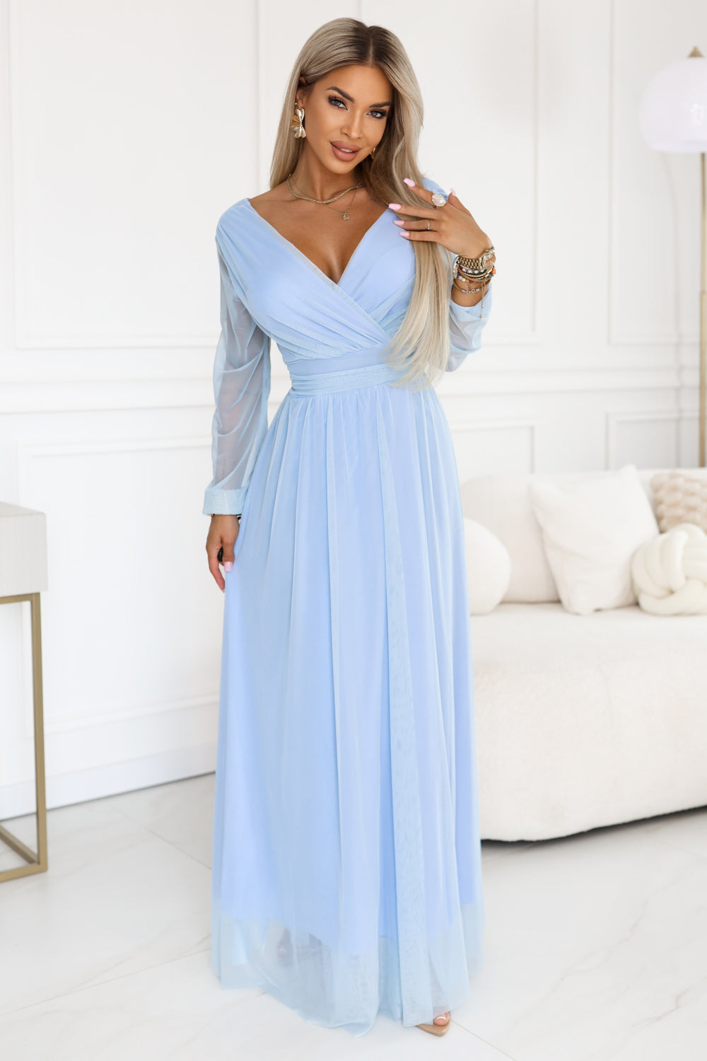 Langes Kleid model 228489 Numoco