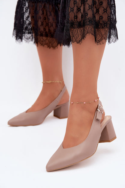 Sandalen mit Absatz model 229259 Step in style