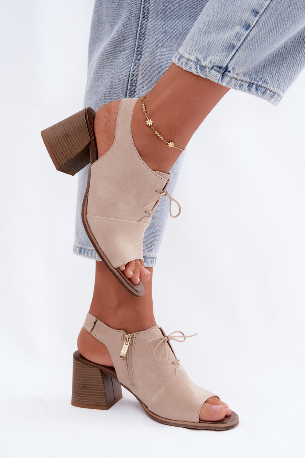 Sandalen mit Absatz model 229278 Step in style