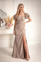 Langes Kleid model 229632 Bicotone