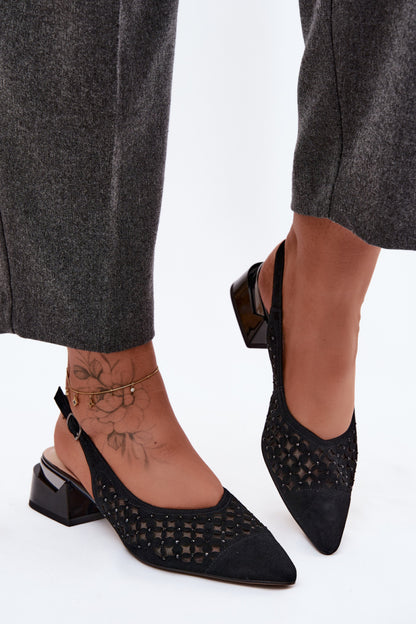 Sandalen mit Absatz model 229716 Step in style