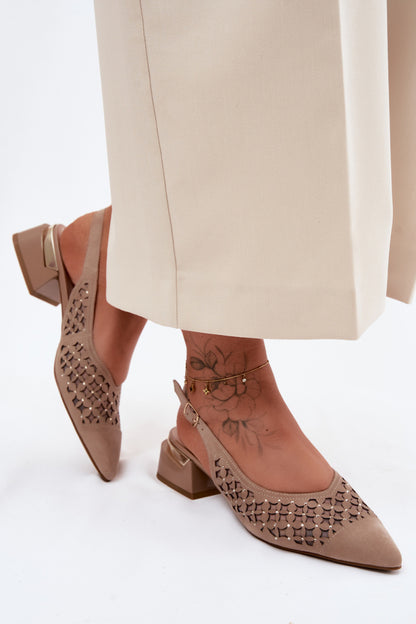 Sandalen mit Absatz model 229717 Step in style