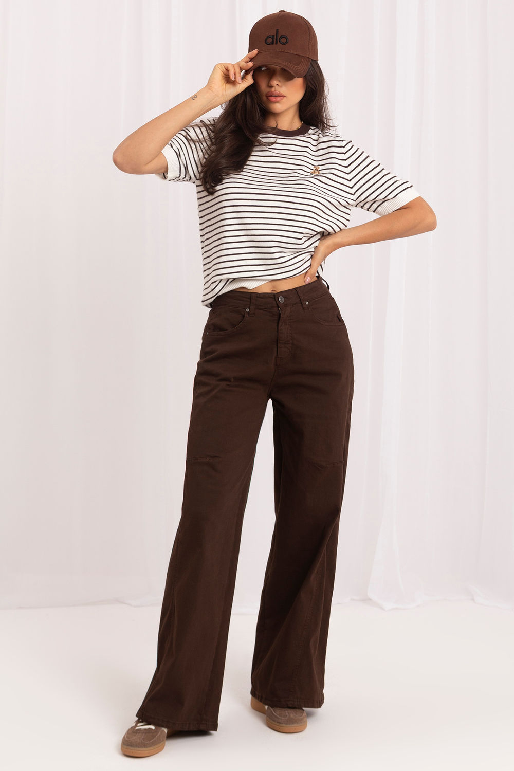 Kurzarm Pullover model 230142 Italy Moda