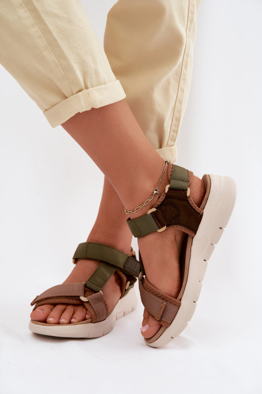 Plateausandalen model 230187 Step in style