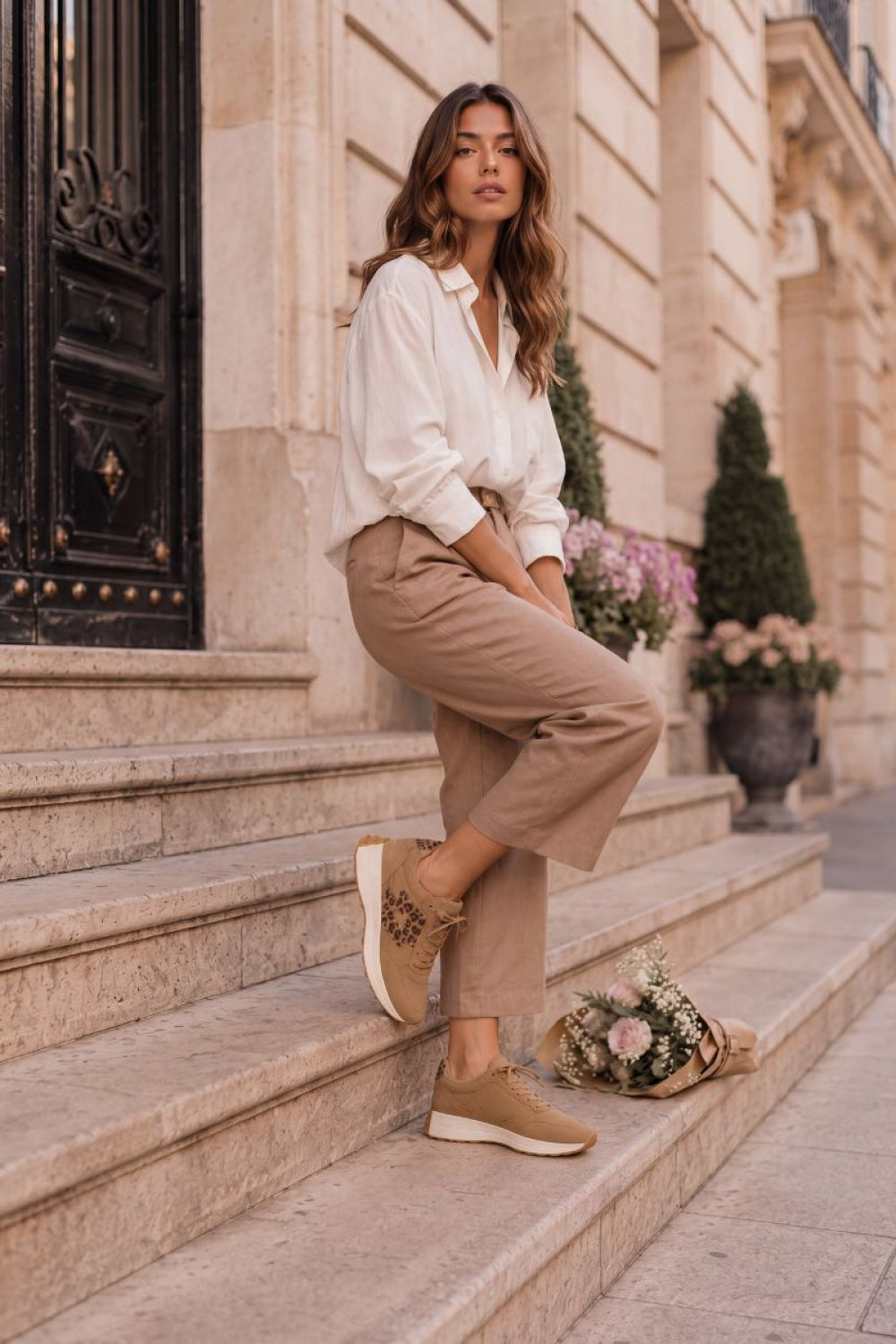 Sportliche Schuhe auf Plattform model 230613 Step in style