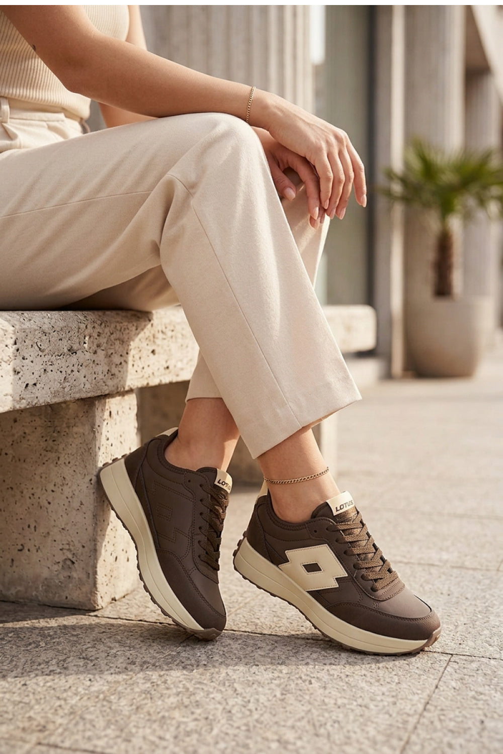 Sportliche Schuhe auf Plattform model 230615 Step in style