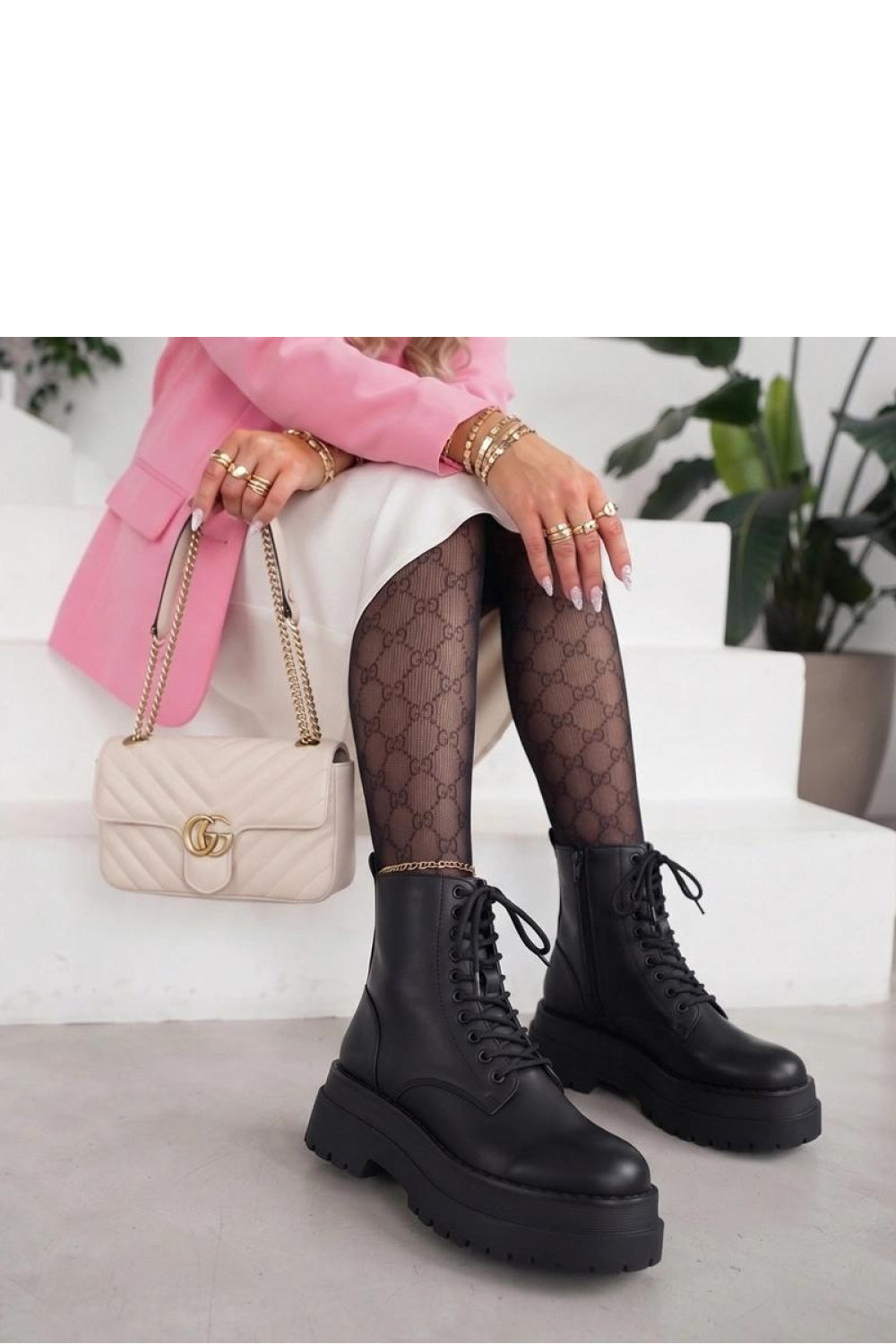 Stiefeletten mit Platform model 230783 Solea