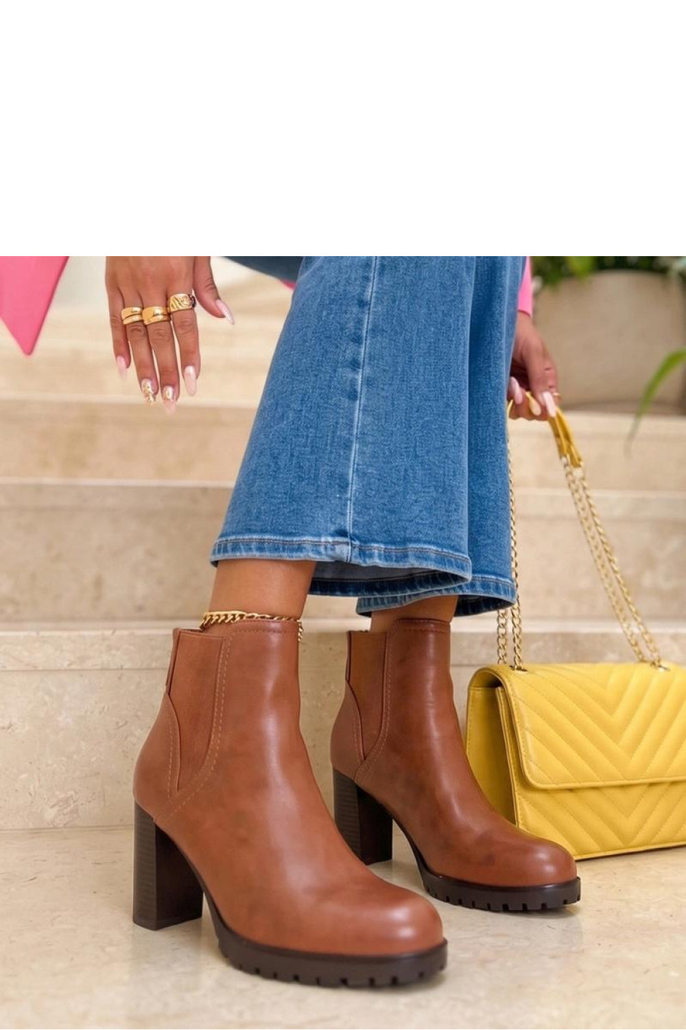 Stiefeletten mit Absatz model 230785 Solea