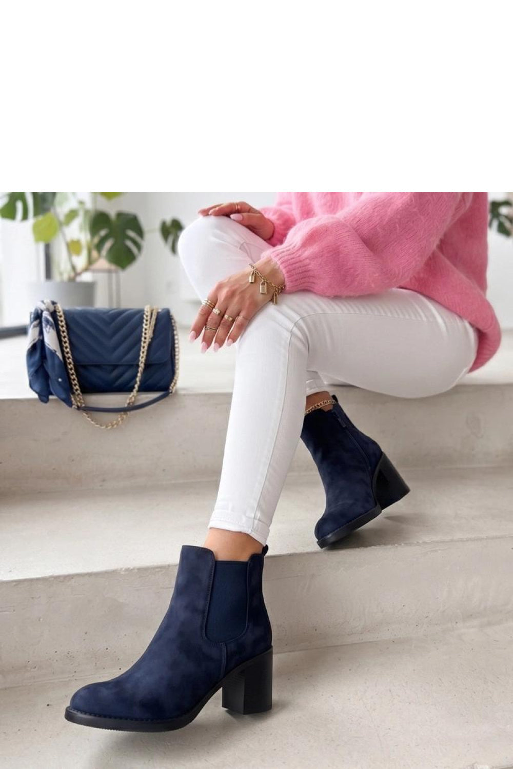 Stiefeletten mit Absatz model 230789 Solea