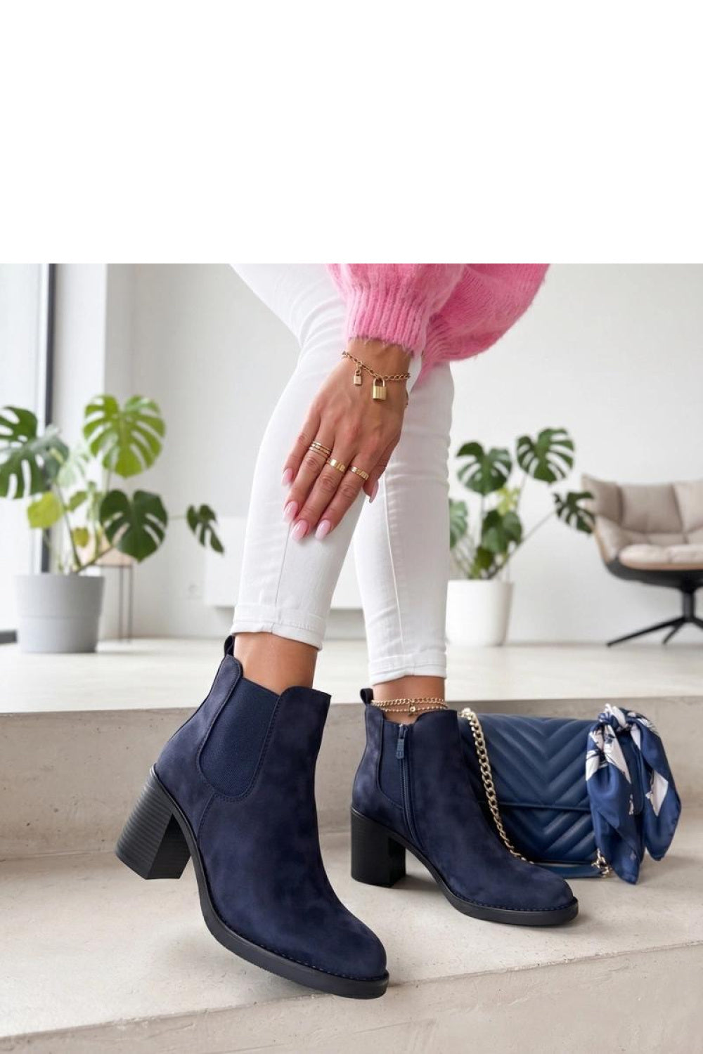 Stiefeletten mit Absatz model 230789 Solea