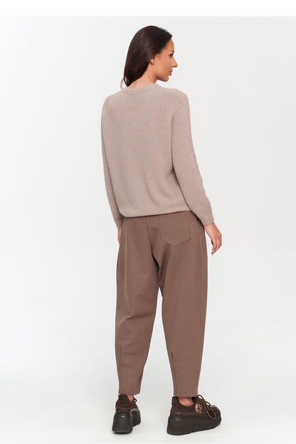 Pullover model 230853 Makadamia