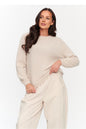 Pullover model 230854 Makadamia