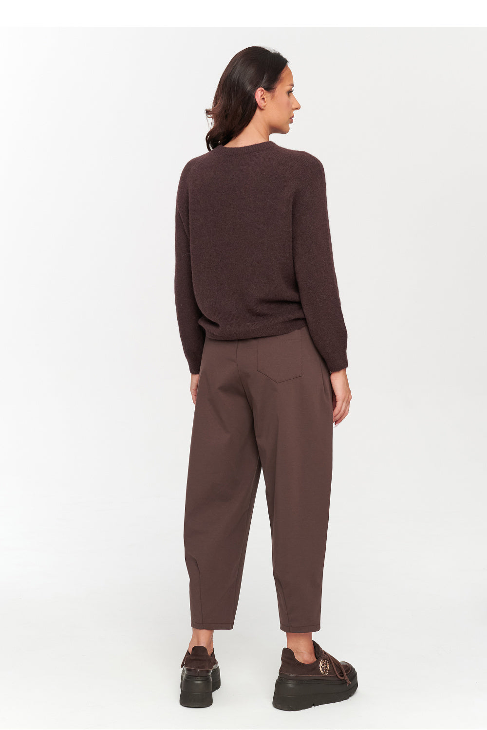 Pullover model 230857 Makadamia