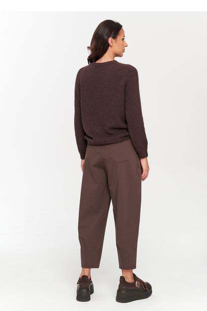 Pullover model 230857 Makadamia