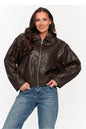 Jacke model 230866 Makadamia