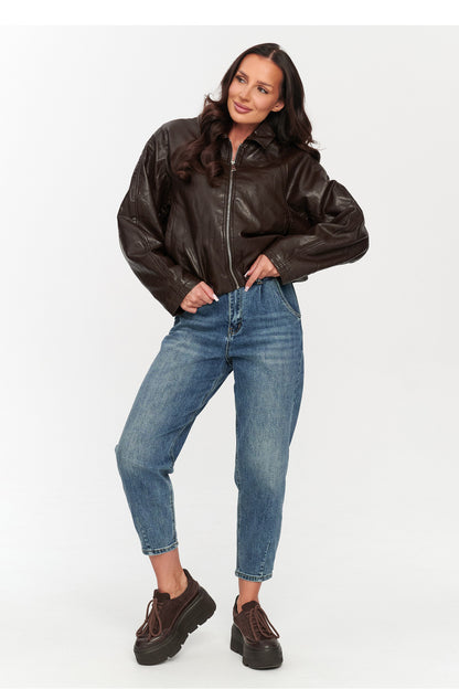 Jacke model 230866 Makadamia