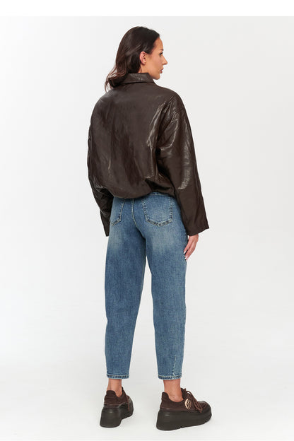 Jacke model 230866 Makadamia