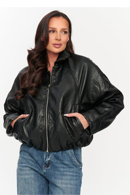 Jacke model 230867 Makadamia