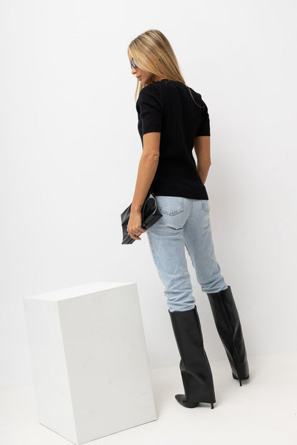 Kurzarm Pullover model 230896 Italy Moda