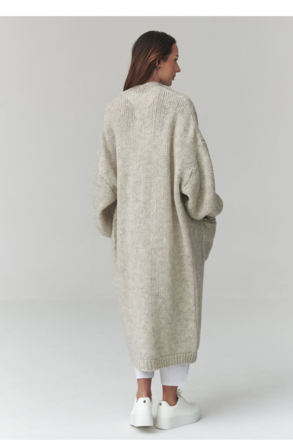 Cardigan model 231017 Makadamia