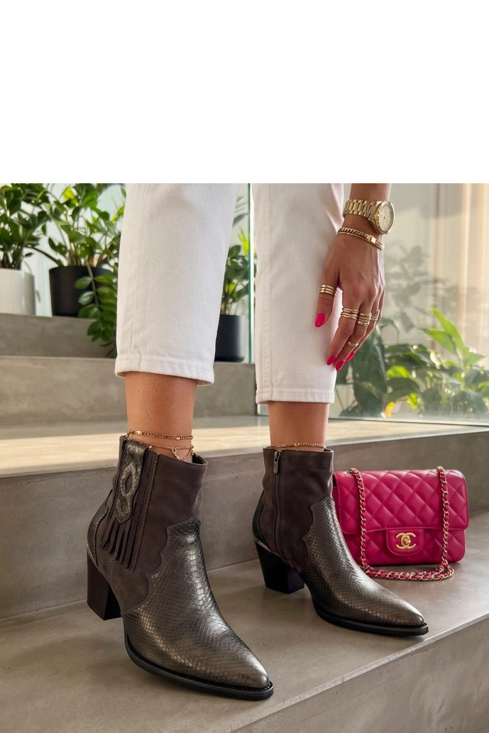 Stiefeletten mit Absatz model 231294 Solea