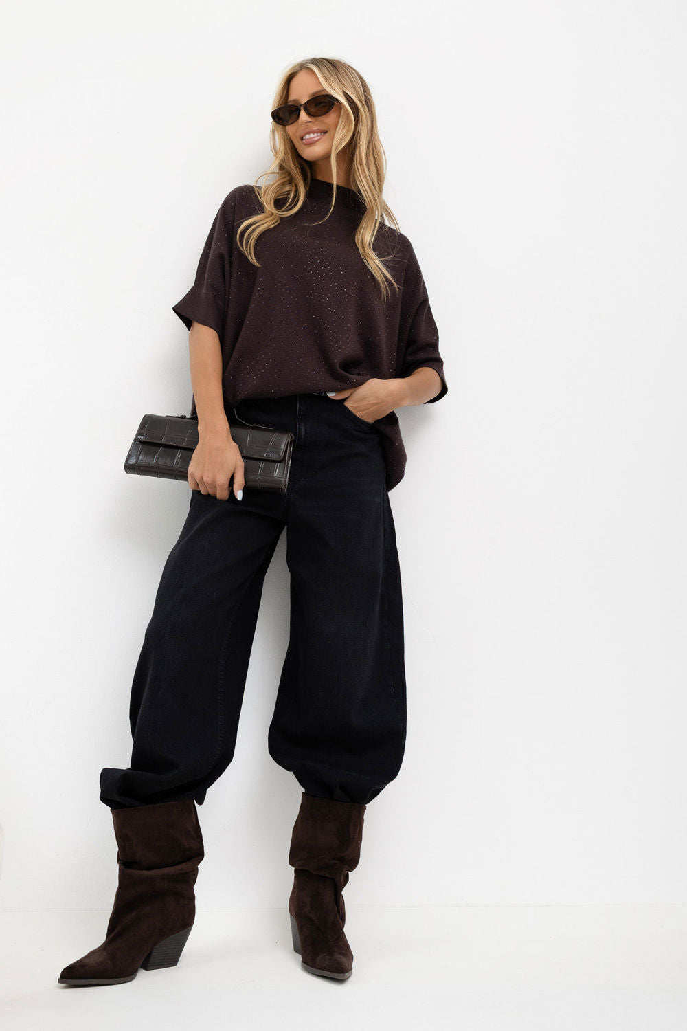 Kurzarm Pullover model 231504 Italy Moda