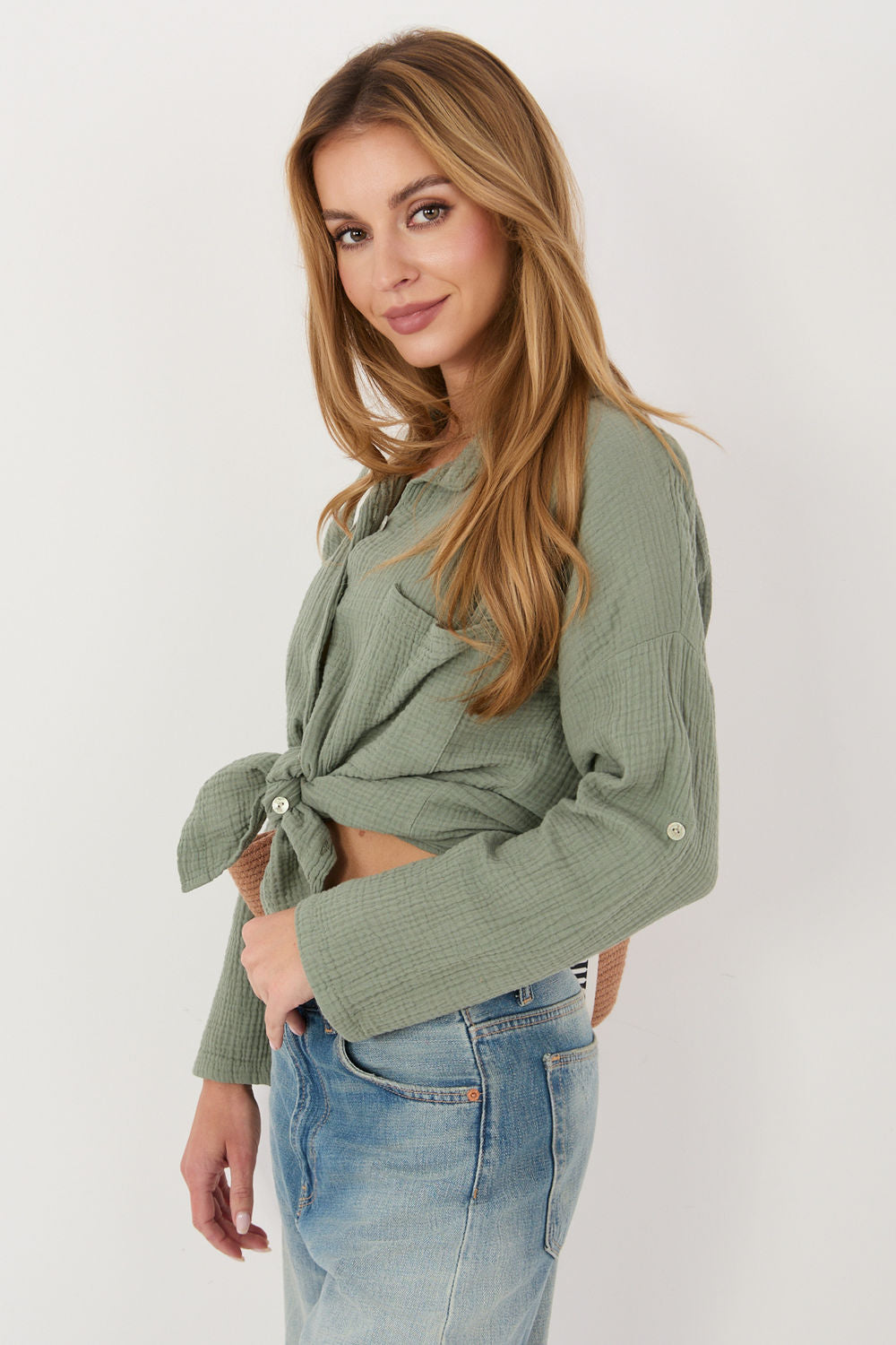Langarm Hemd model 231509 Italy Moda
