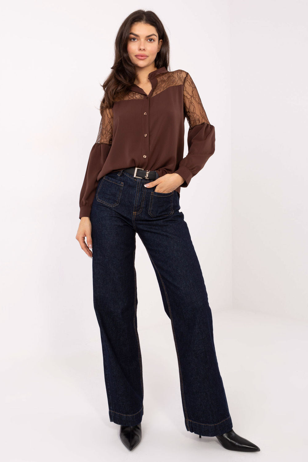 Langarm Hemd model 231526 Italy Moda