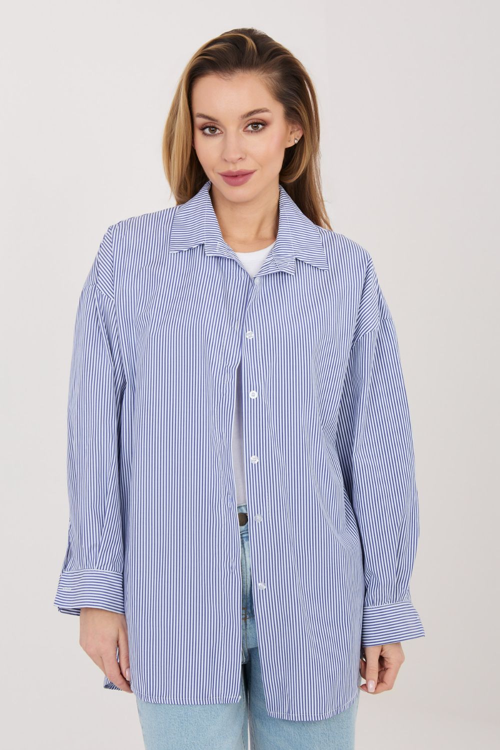 Langarm Hemd model 231521 Italy Moda