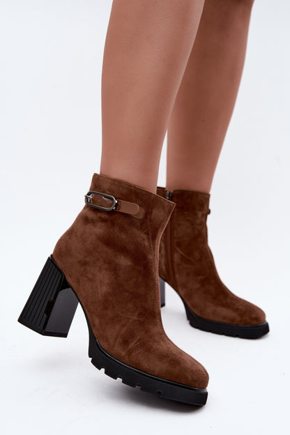 Stiefeletten mit Absatz model 231627 Step in style