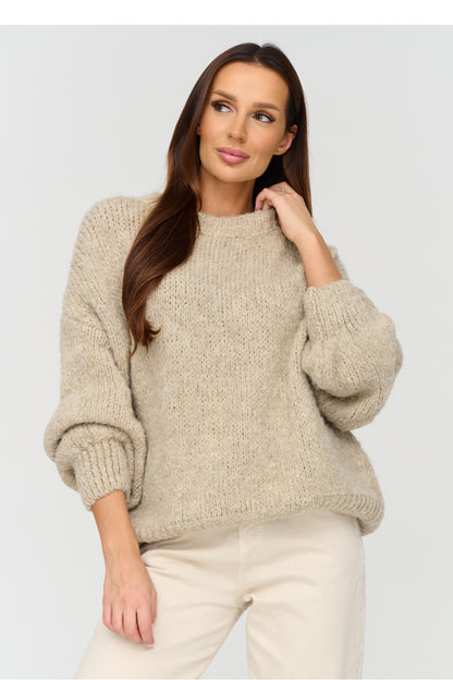 Pullover model 231987 Makadamia