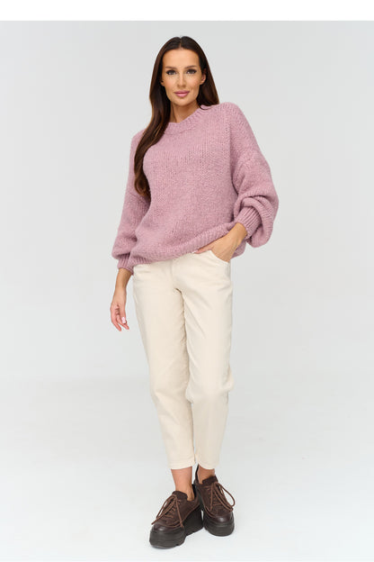 Pullover model 231990 Makadamia