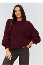 Pullover model 231991 Makadamia