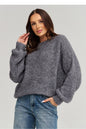 Pullover model 232006 Makadamia