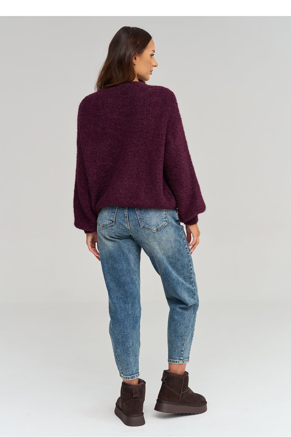 Pullover model 232007 Makadamia