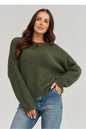 Pullover model 232009 Makadamia