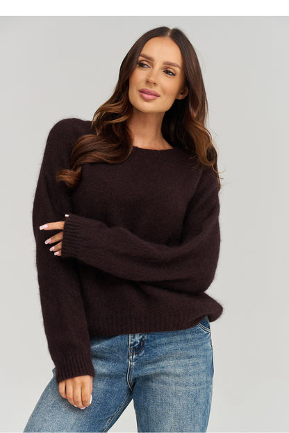 Pullover model 232010 Makadamia