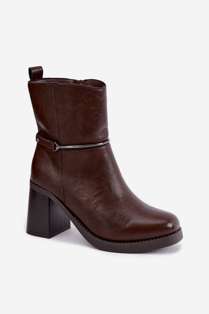 Stiefeletten mit Absatz model 232070 Step in style