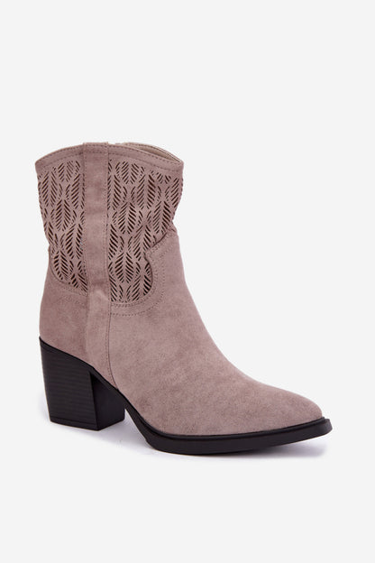 Stiefeletten mit Absatz model 232071 Step in style