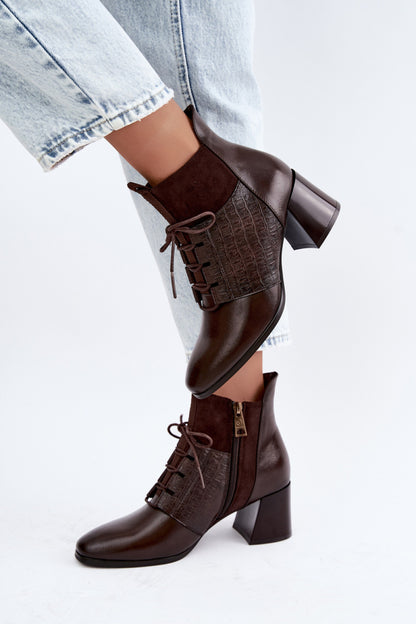 Stiefeletten mit Absatz model 232089 Step in style