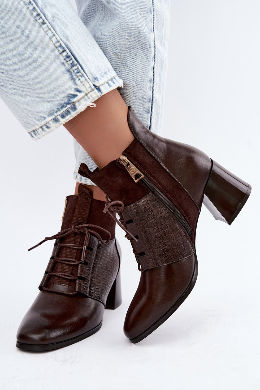 Stiefeletten mit Absatz model 232089 Step in style