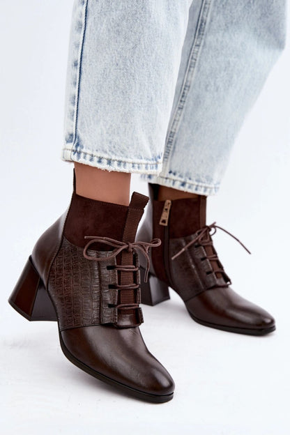 Stiefeletten mit Absatz model 232089 Step in style
