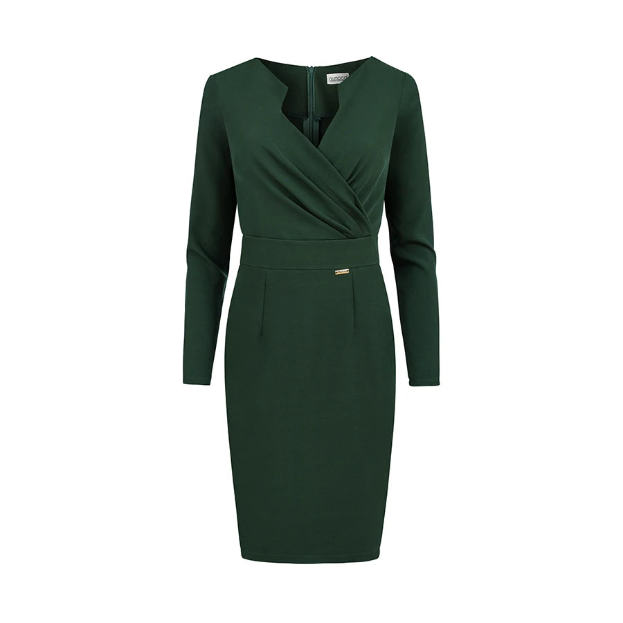272-3 MIA Kleid mit Ausschnitt