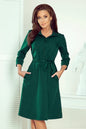 286-1 SANDY Ausgestelltes Hemdkleid