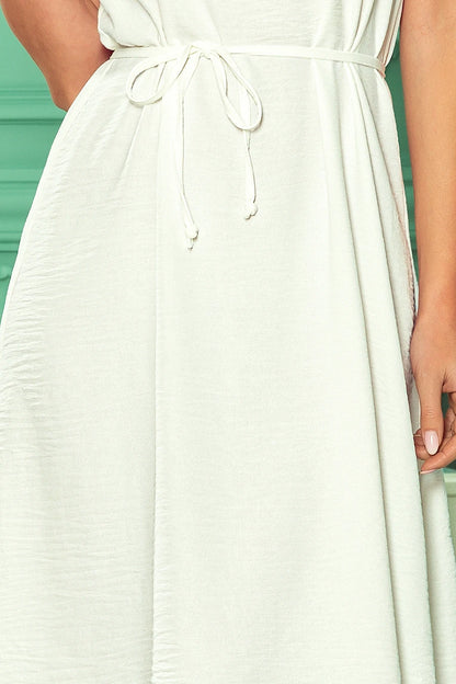296-4 VICTORIA Trapezkleid - ECRU