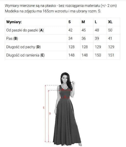 633-5 AURELIA Langes Kleid mit Schlitz und quadratischem Ausschnitt - dunkelbeige mit Glitzer