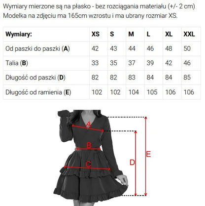 657-1 Elegantes Midikleid mit Wickelausschnitt und Tüllärmeln