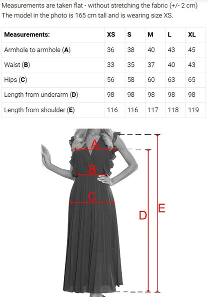 675-1 Ausgestelltes Midi-Kleid mit Wickelausschnitt und Glitzerschimmer - Hellblau
