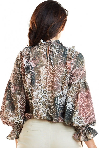 Bluse model 129919 awama