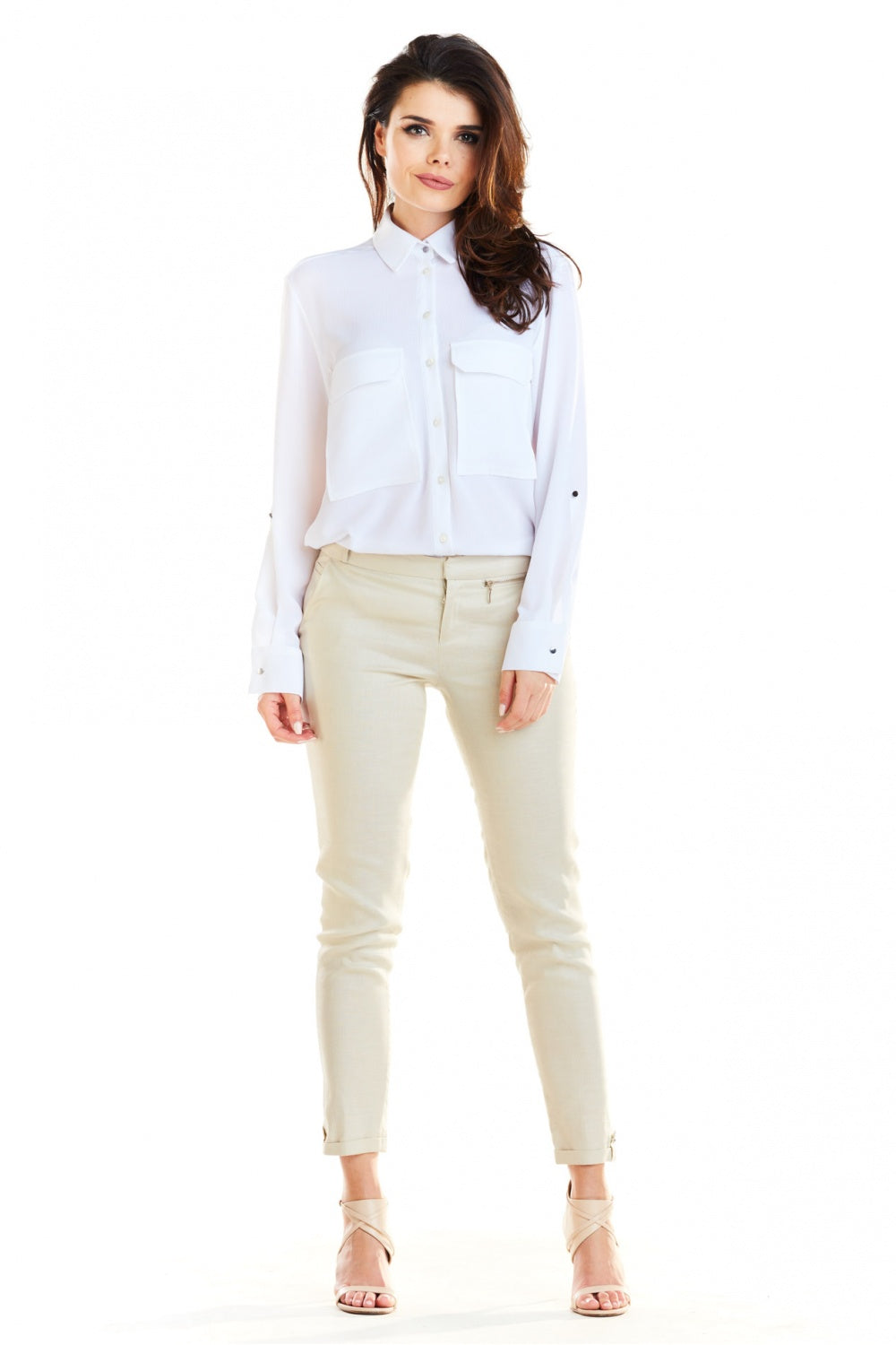 Langarm Hemd model 129926 awama